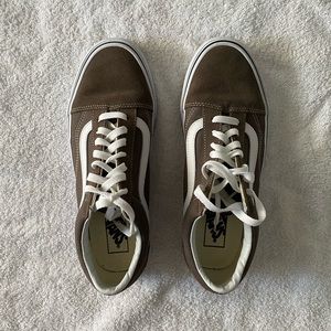 Vans Old Skool Skate Shoe - Brown